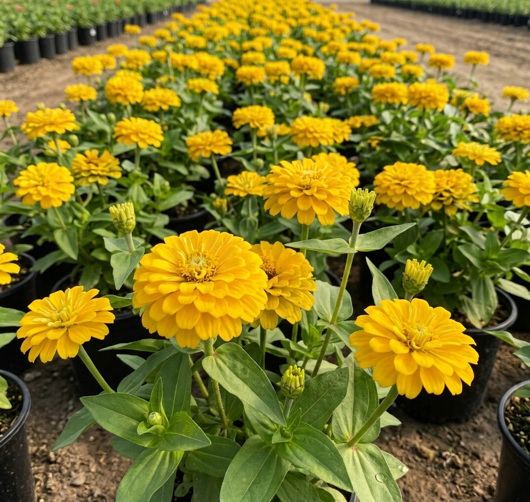 Zinnia Ornamental Flower Seeds 200 Count – For Outdoor Home Planting Areas