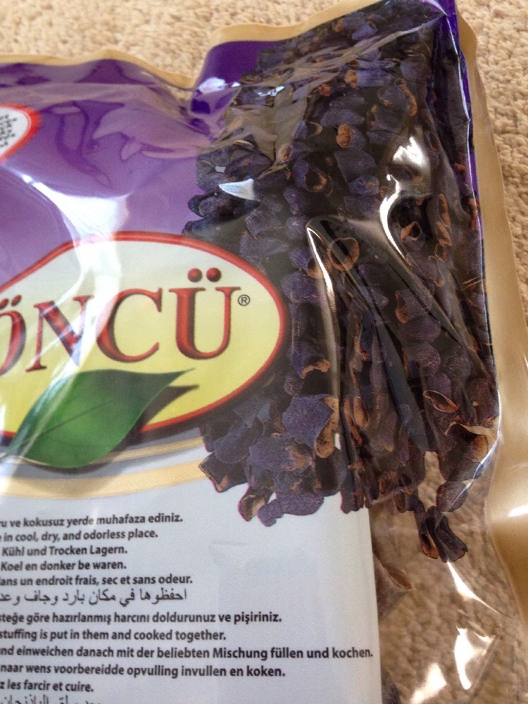 Oncu Dried Eggplant For Stuffing Turkish Kuru Dolmalık Patlıcan 25 Pcs