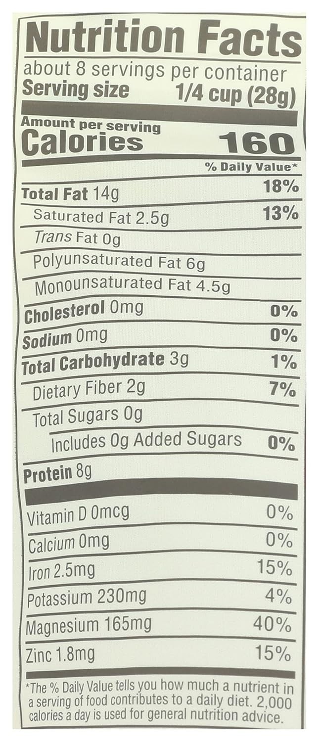 8 Ounce Bag of Organic Pumpkin Seeds – Perfect for Healthy Snacking & Baking