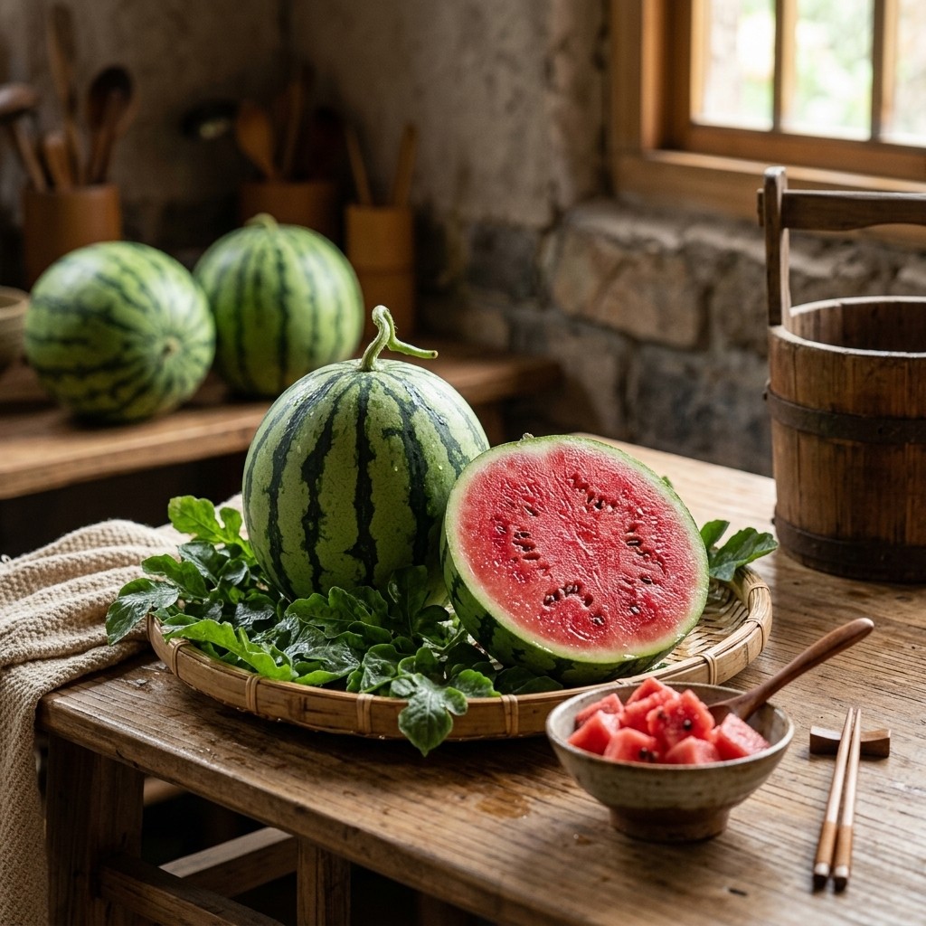 Watermelon Seeds – 300 Pieces – Ideal for Home Garden &amp; Outdoor Planting