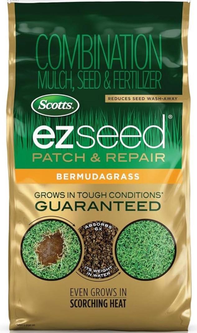 Scotts EZ Seed Patch & Repair Bermudagrass 10 lbs. Covers up to 225 sq. ft.