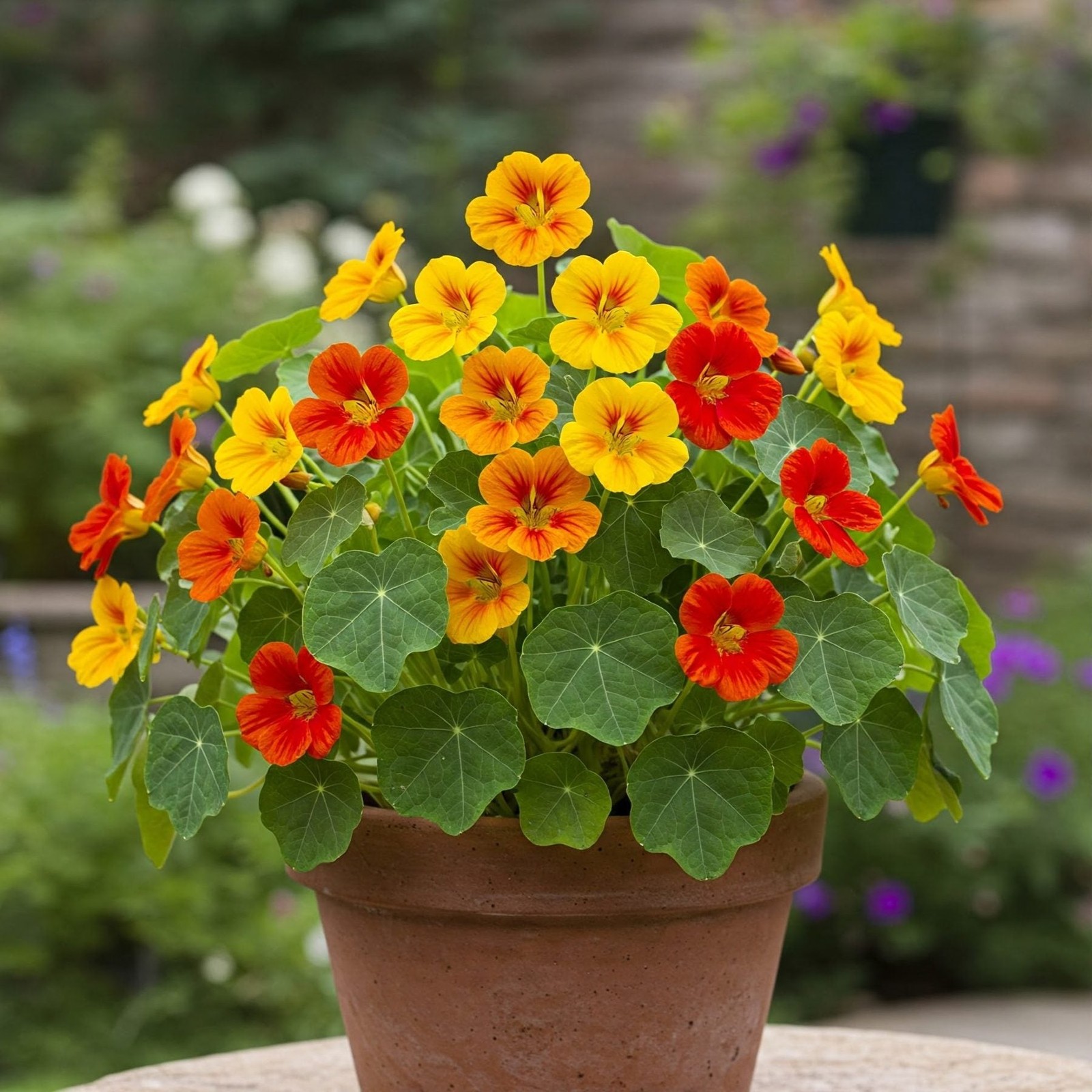 Mr. Fothergill’s Nasturtium Tip Top Mix Seed Oh Sow Simple, Easy to Grow