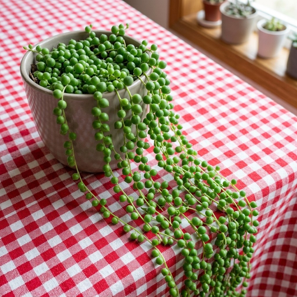 50pcs Pearl String Succulent Seeds Ornamental Foliage Plant Home Yard Decor