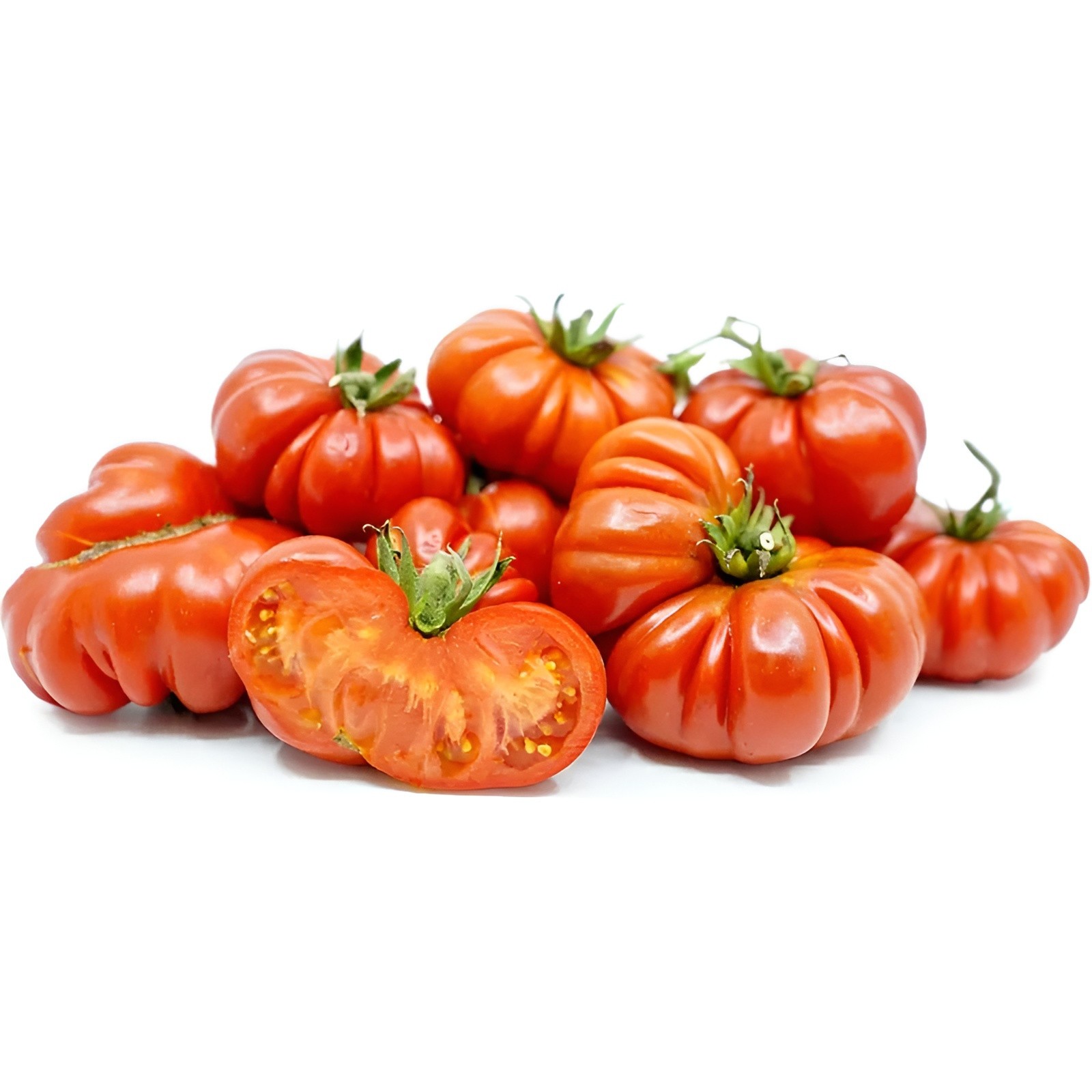 100 Heirloom Rosso Sicilian Tomato Seeds – 14+ oz Unique Shaped Indeterminate