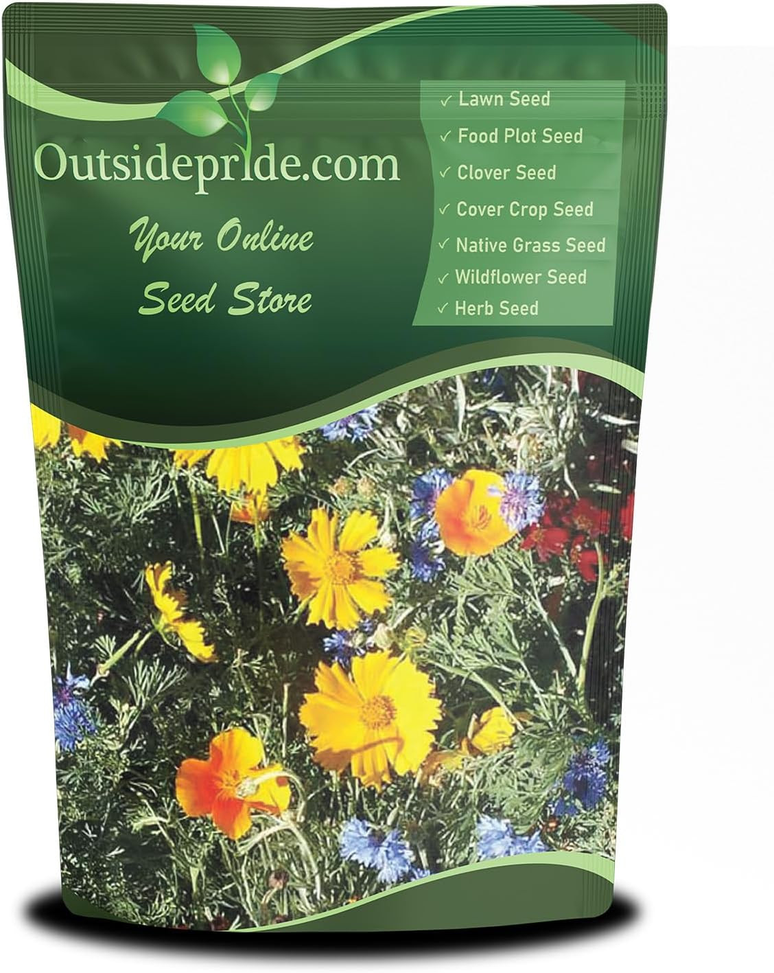 Outsidepride Low Growing Wildflower Seeds – 1 Lb Dwarf, & Short, Diverse Perenni