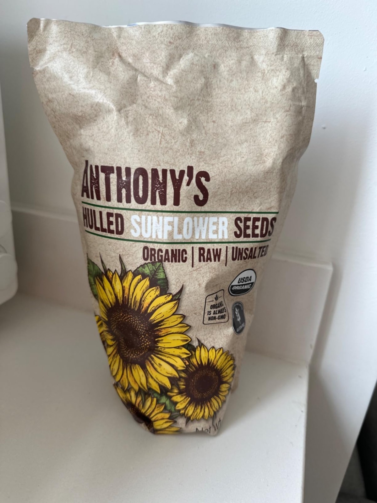 Organic Raw Hulled Sunflower Seeds – 2 lb, Batch Tested & Keto Friendly Snack