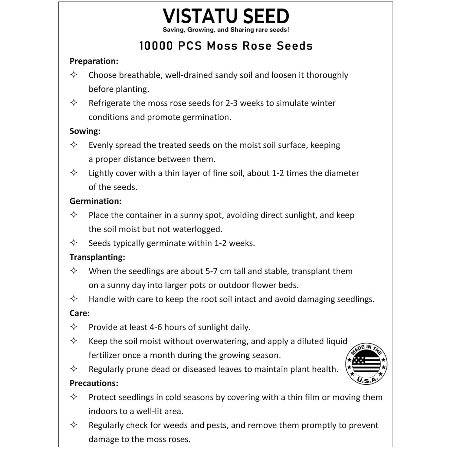 Heat & Drought Tolerant Ground Cover Plant Seeds – Pack of 2