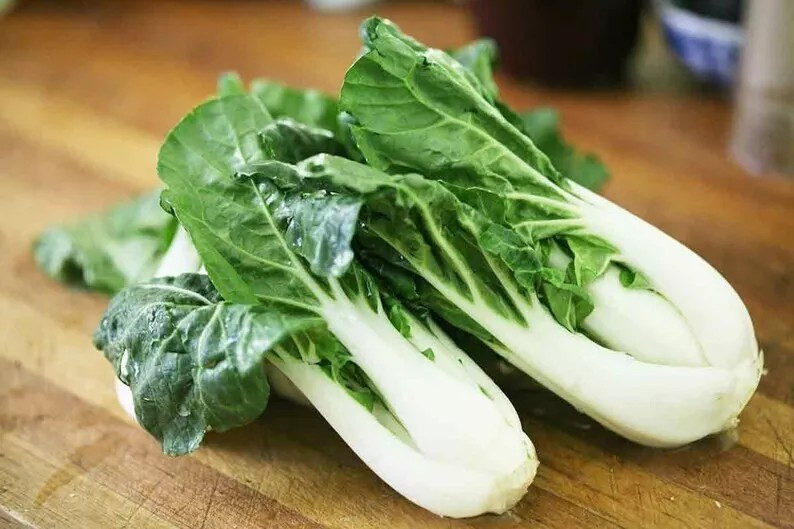 1000+ Cabbage Seeds – Pak Choi White Stem Chinese – Heirloom — NON GMO — FRESH