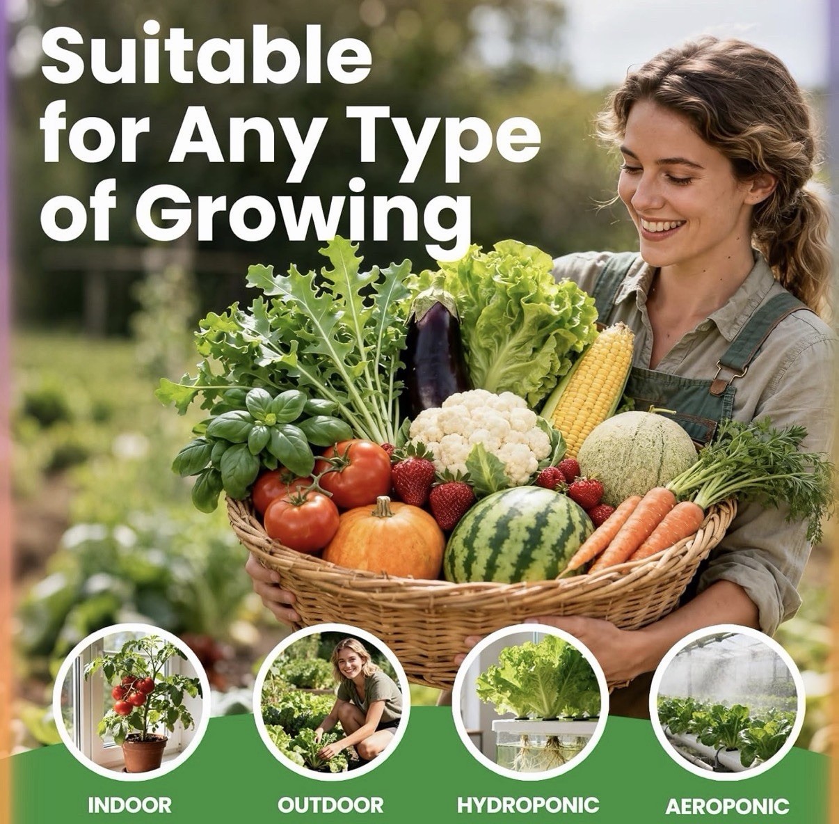 55 Vegetable Seeds Variety Pack – 39,000+ Heirloom Seeds for Planting Vegetab…