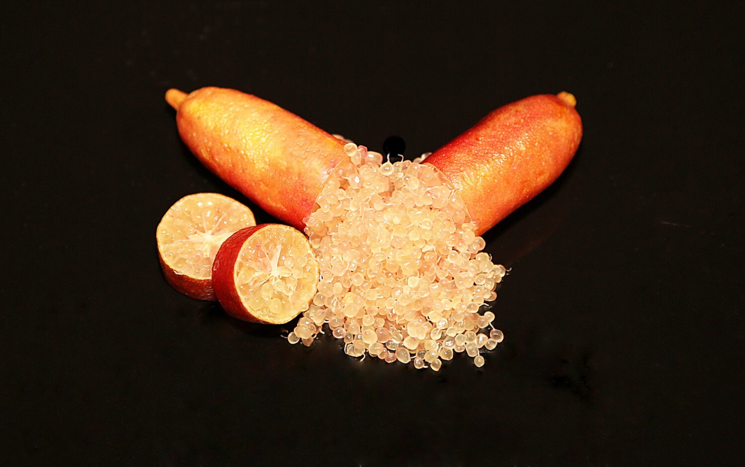 ROSA ICE caviar Australian Finger Lime/citrus 3 cuttings, no roots, imported