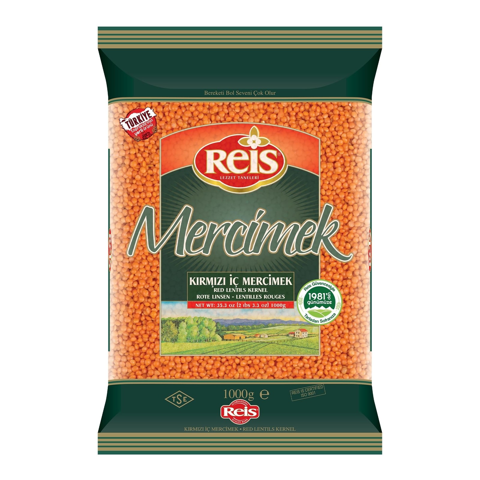 Red Lentils, 2.2 Lbs (1000g), Natural Red Lentils Dry for Cooking & Soups, Tu…
