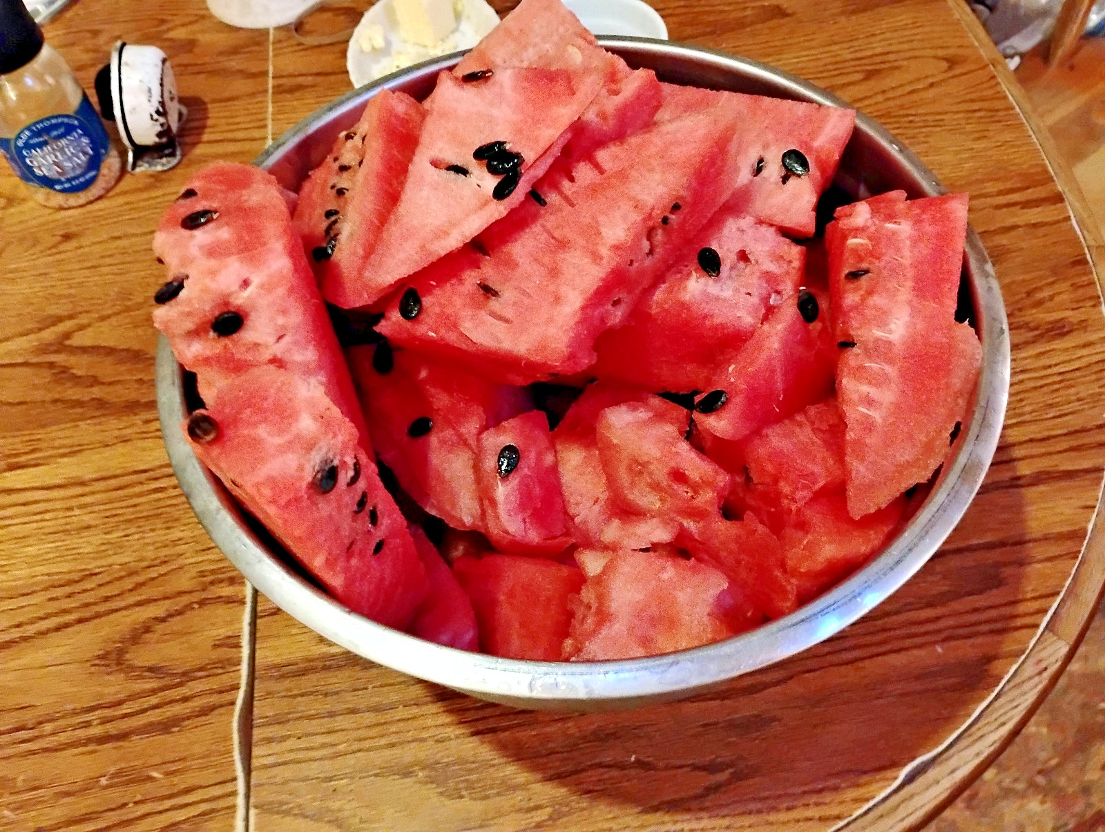 Iowa Grown Organic Striped Watermelon Seeds, NON-GMO, Gumbo Soil Pure 20-35 LBS