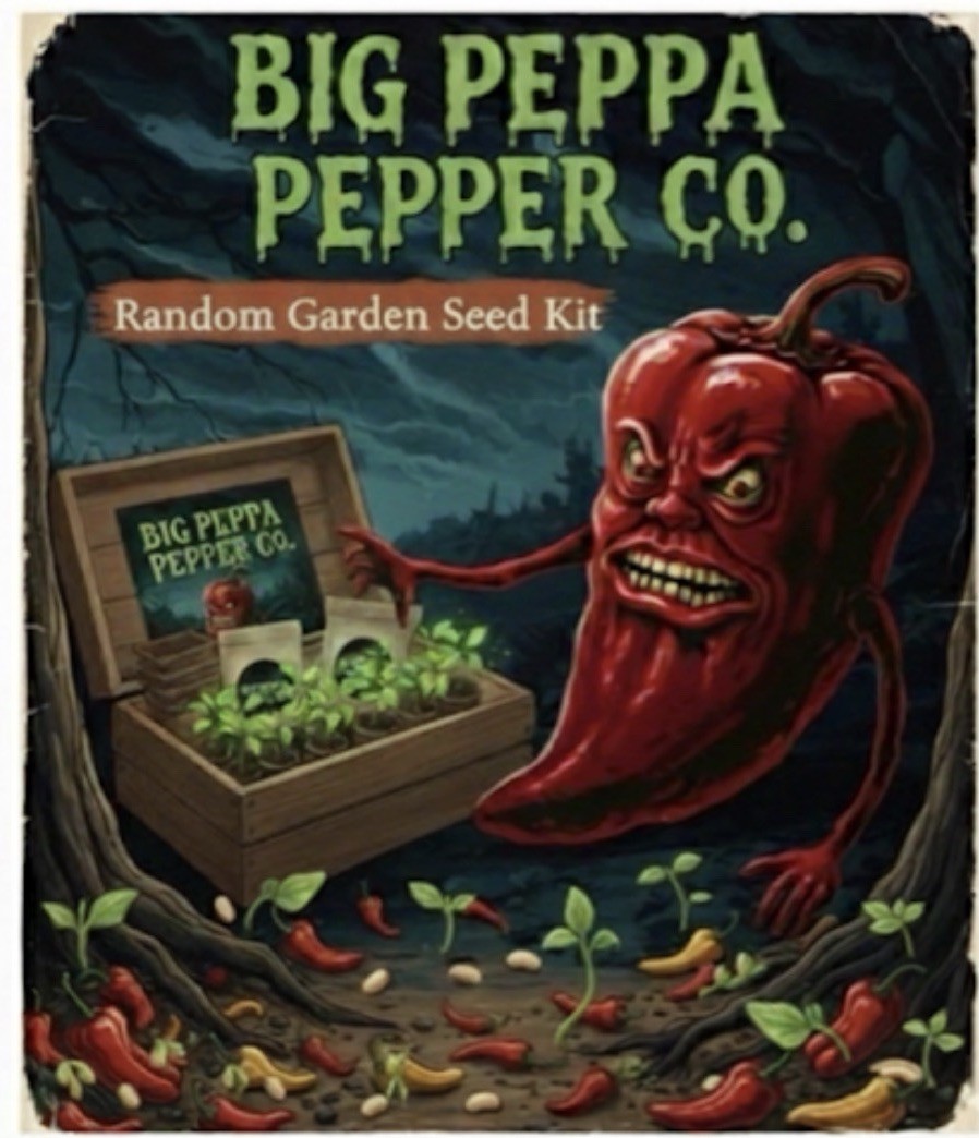 [RANDOM GARDEN SEED KIT] 2 PACKS OF RANDOM VARIETY GARDEN SEEDS