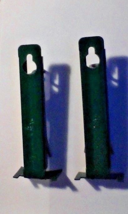 2 Up Seed Daisy Metal Flowerpot Hangers / Holders, Green, UpSeedDaisy, Canada