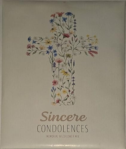 Bentley Seed Co. Sincere Condolences Memorial Wildflower Mix 10 Sq Feet, 400mg