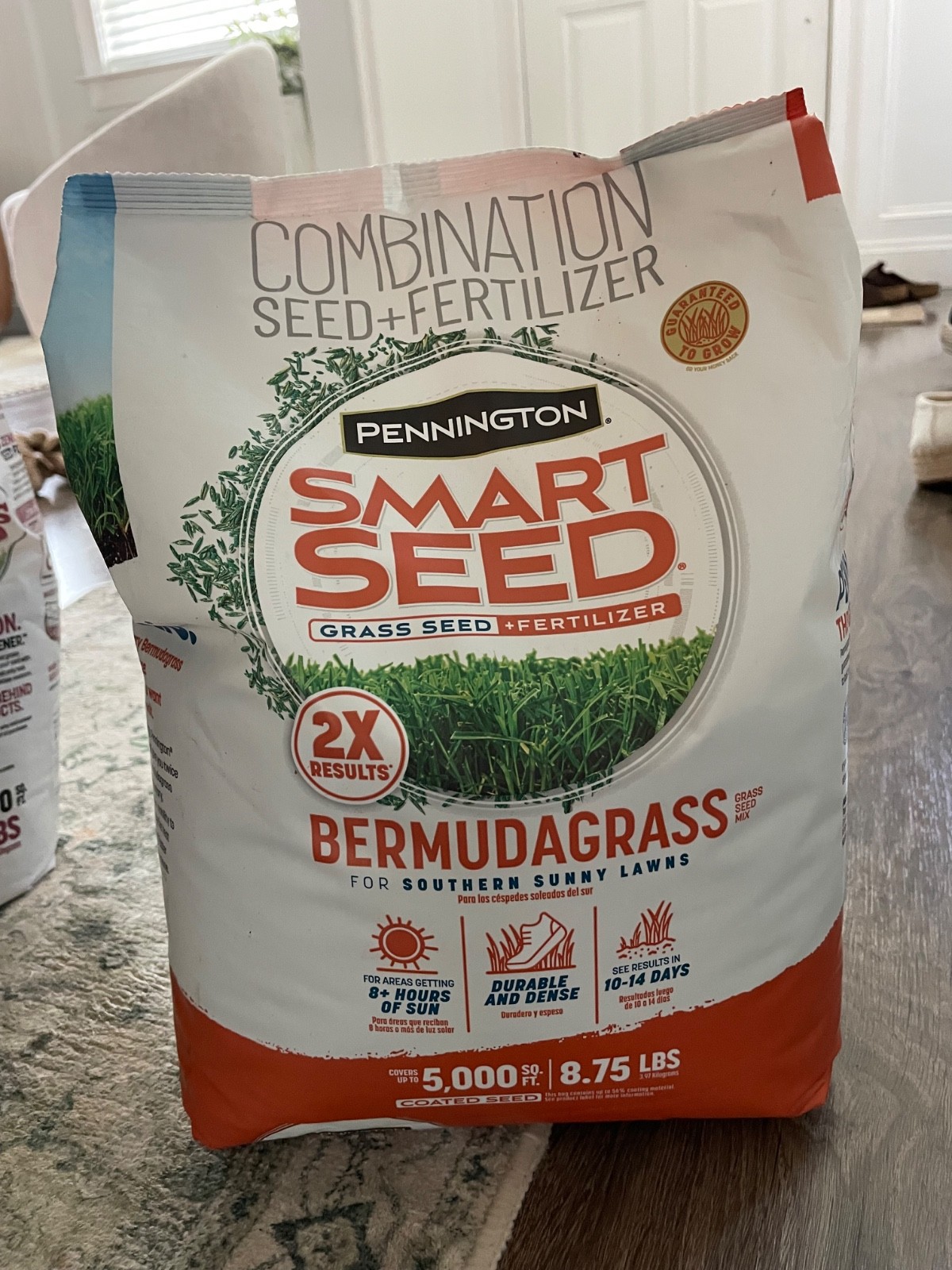 Pennington Smart Seed Bermuda Grass Seed 8.75 lb Bag for Lawns New