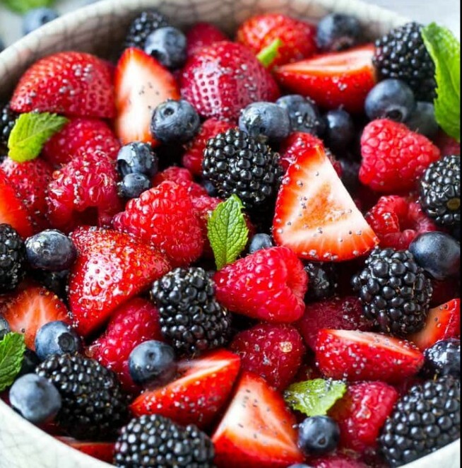 20+ each Berry mixture seeds strawberry, raspberry, Blackberry and blueberries