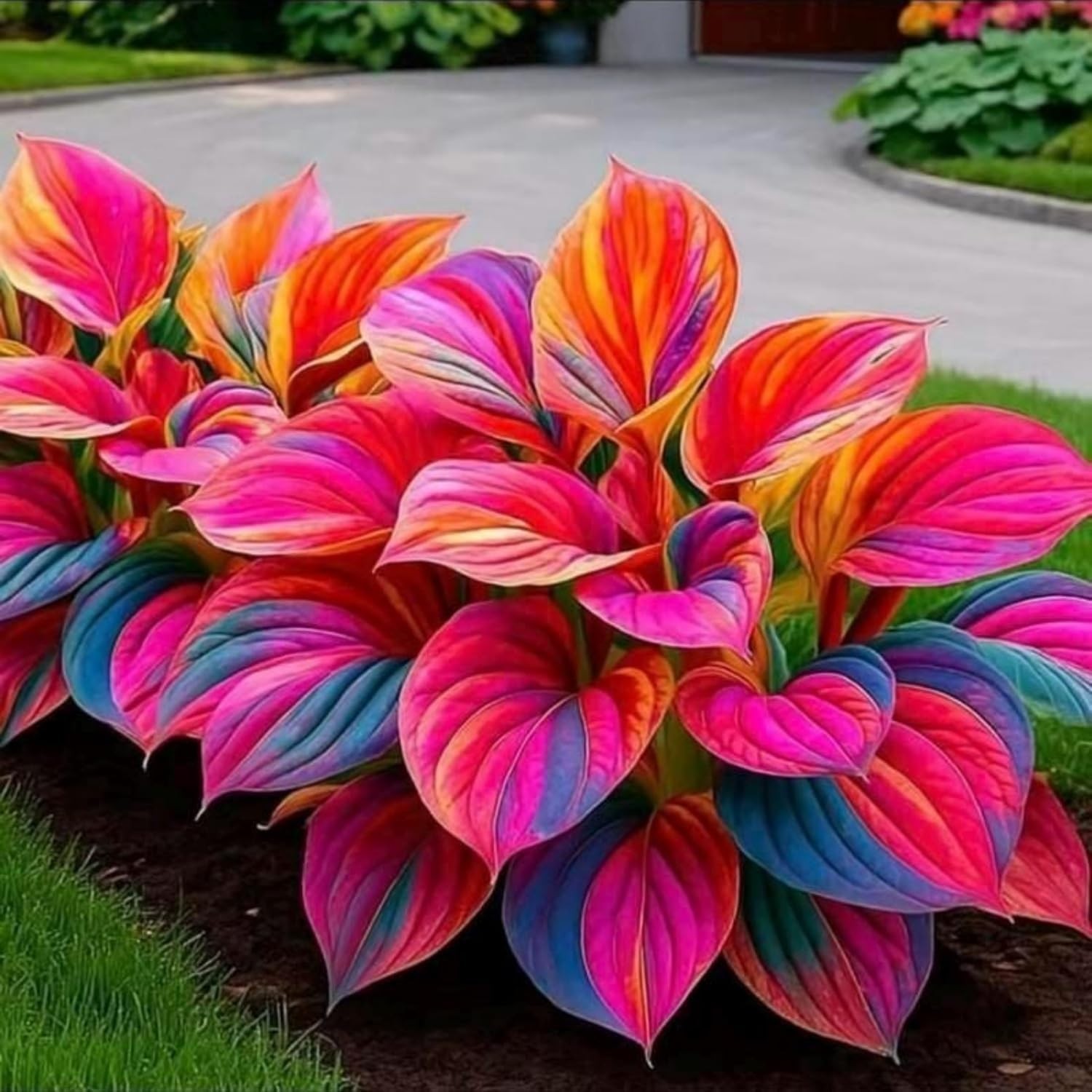 Rainbow Hosta Seeds – Colorful, Low-Maintenance Perennials for Any Outdoor Space