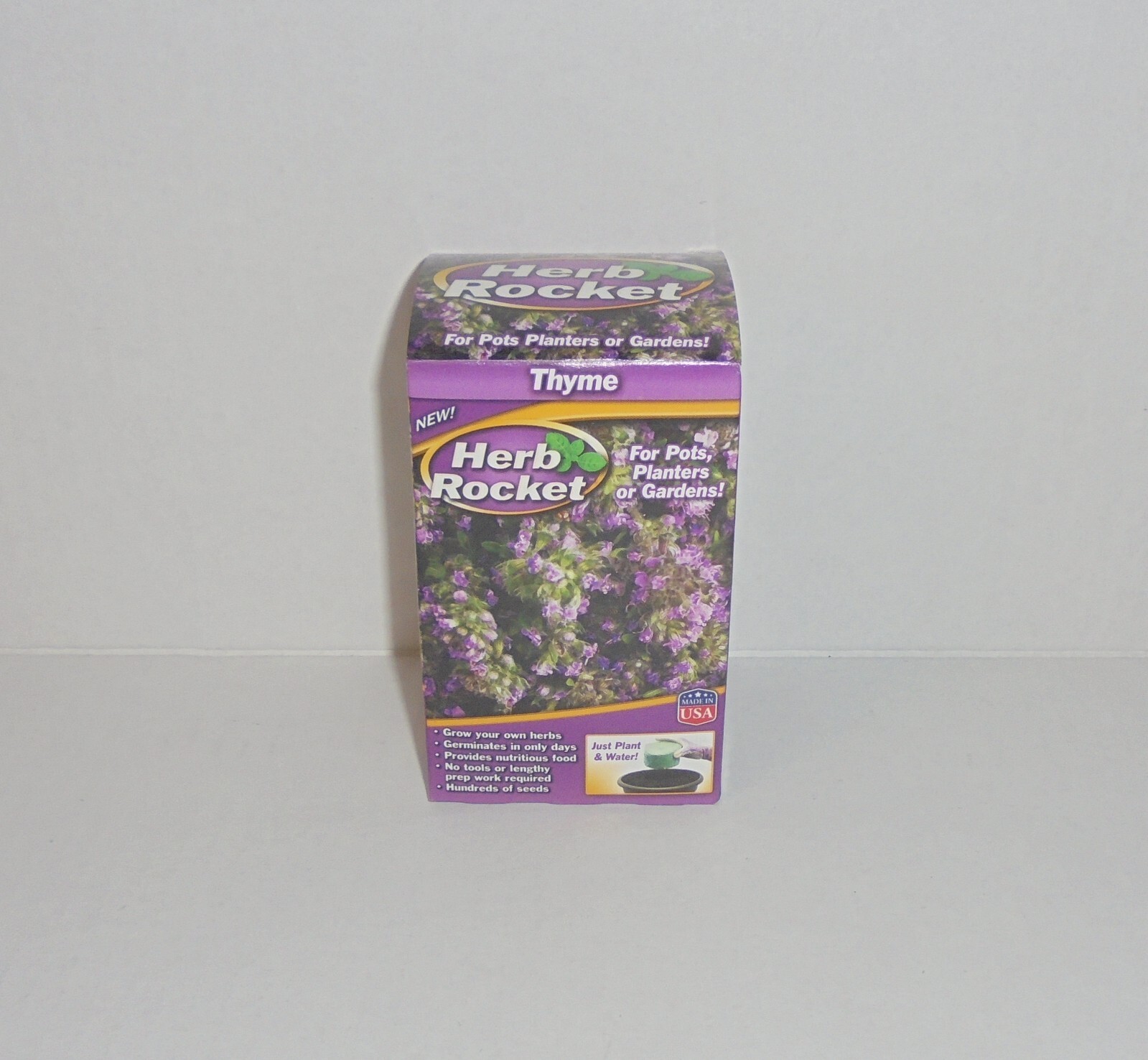 Flower & Herb Rocket Lot Of 5 Summer Bouquet Dill Thyme Seeds Flowers Garden NEW