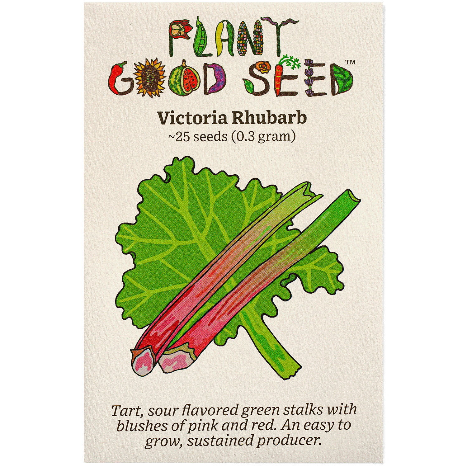 Victoria Rhubarb Seeds