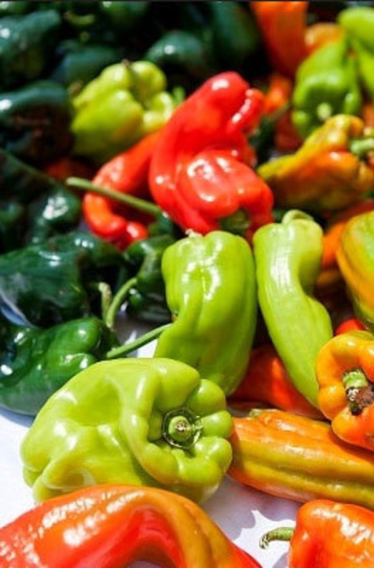 50+ CUBANELLE SWEET FRYING PEPPER SEEDS — SWEET – 100 to 500 Scoville Heat Unit