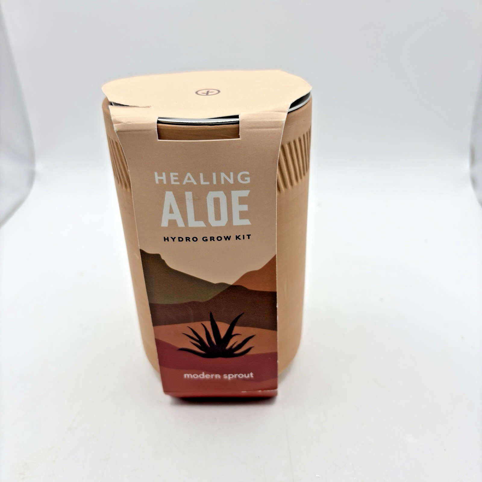 Modern Sprout Terracotta Garden Seed Healing Aloe Indoor Grow Kit – NEW