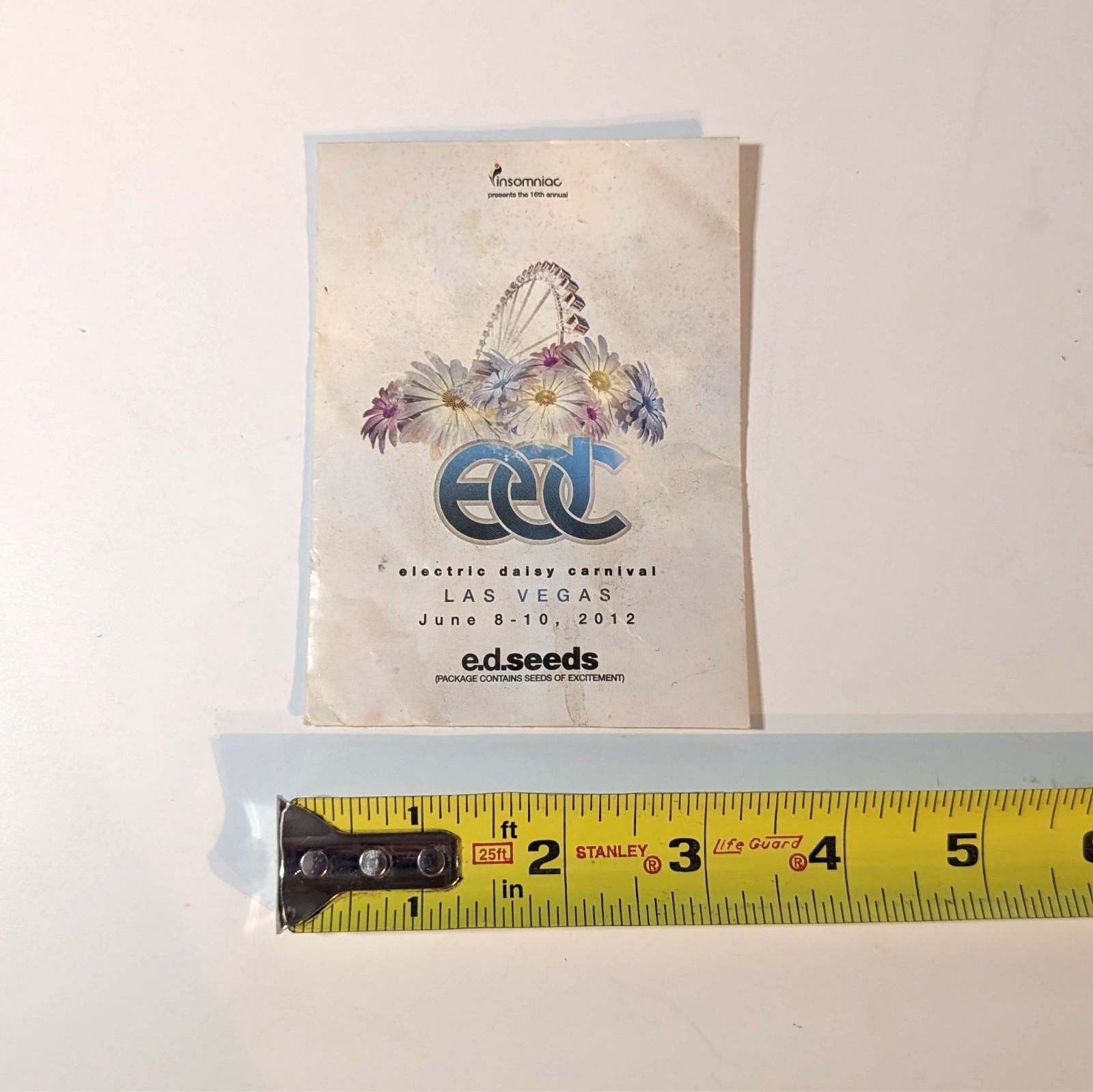 EDC Electric Daisy Carvival Seeds Las Vegas 2012, Insomniac, Steve Aoki, Avicii