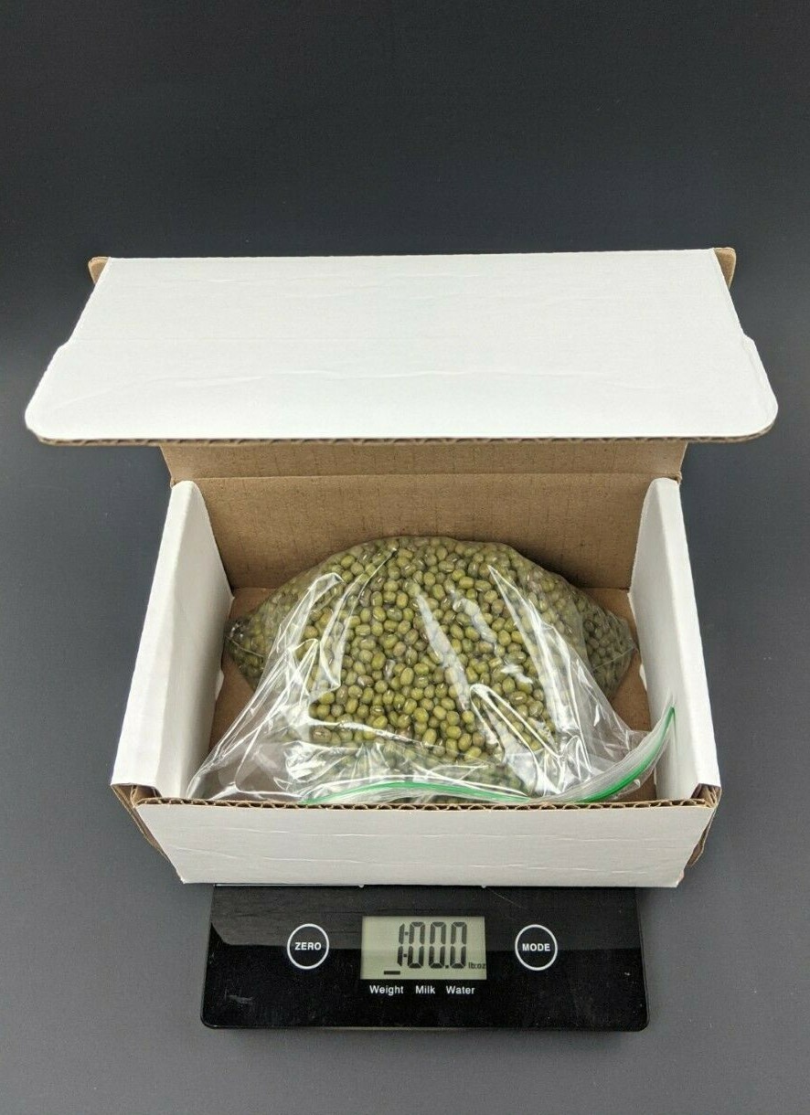 Mung Bean Seeds From Arizona (1lb with pack, 13.5 OZ Net) Mung Beans Organic