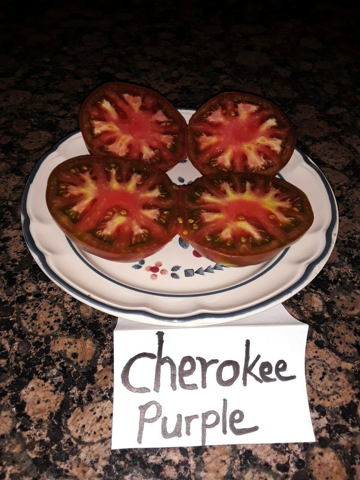 30+ Cherokee Purple tomato seeds Heirloom. NON’-GMO. OPEN POLLINATED