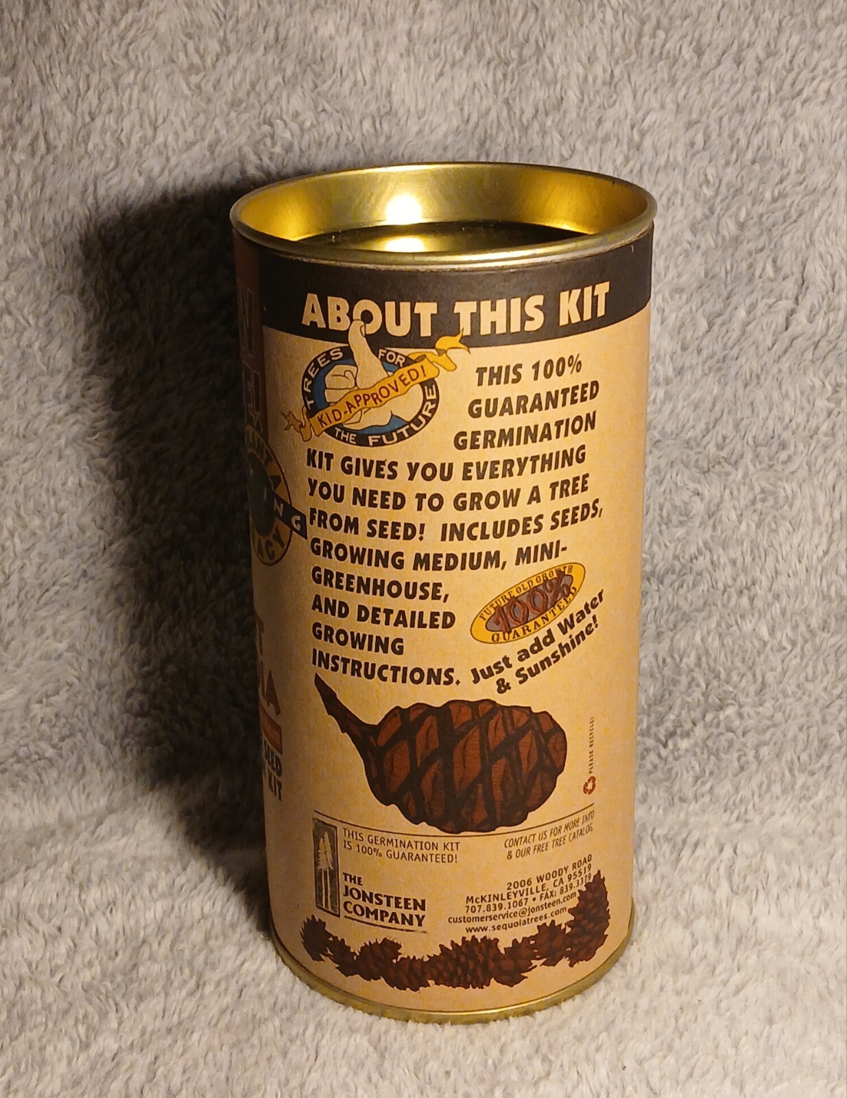 Coast Redwood | Tree Seed Grow Kit | The Jonsteen Company