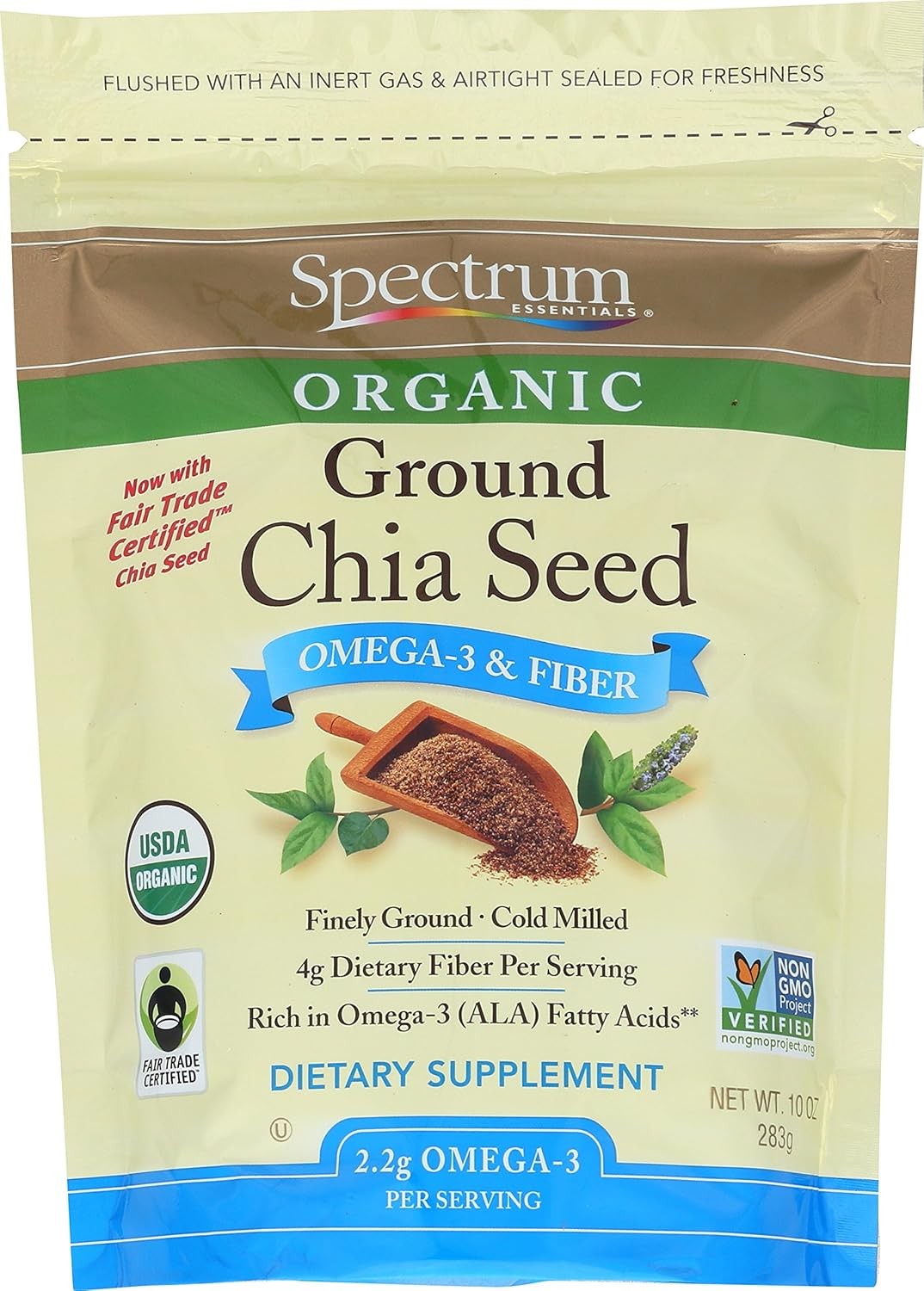 Organic Ground Chia Seeds