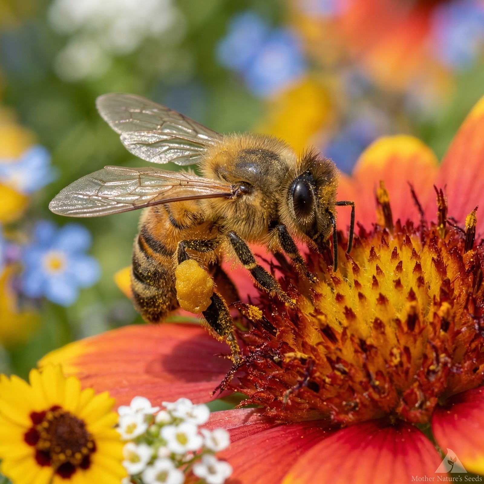 Landscaper’s Pack Super Mix SAVE THE BEES Bulk Wild flowers Non-GMO 3000 Seeds!