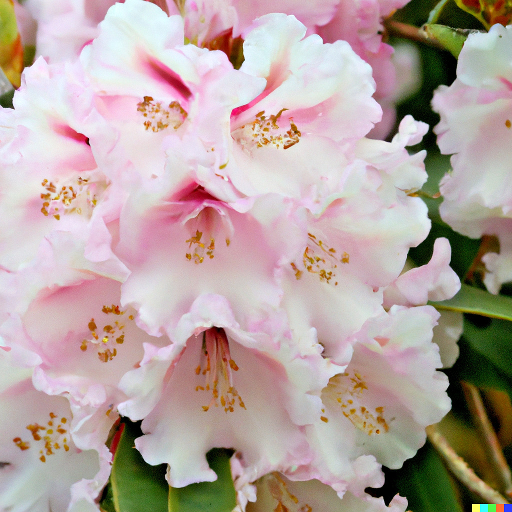 50+ Lgt. Pink Azalea, Rosebay Seeds (Rhododendron maximum) Perennial Flower Bush