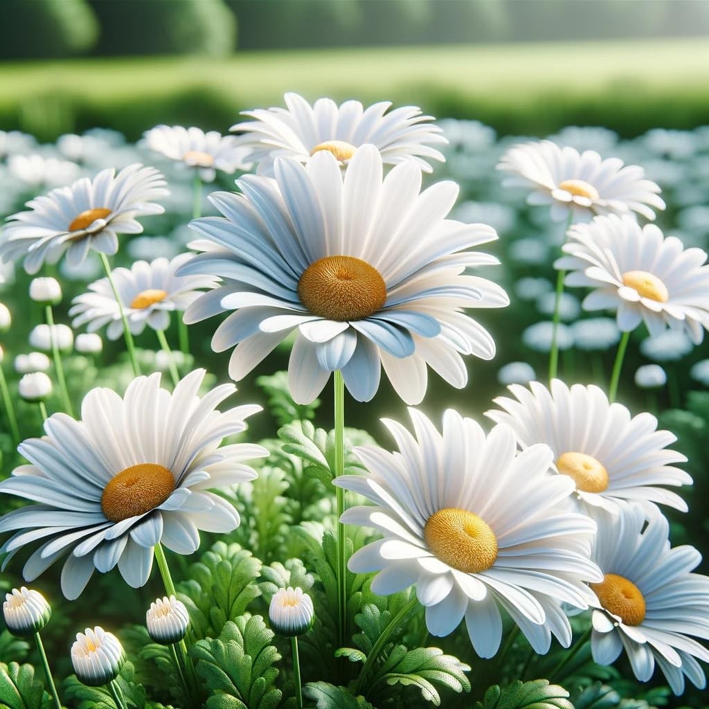 Alaska Shasta Daisy Seeds Perennial Flowers Plant Garden Outdoor Bloom