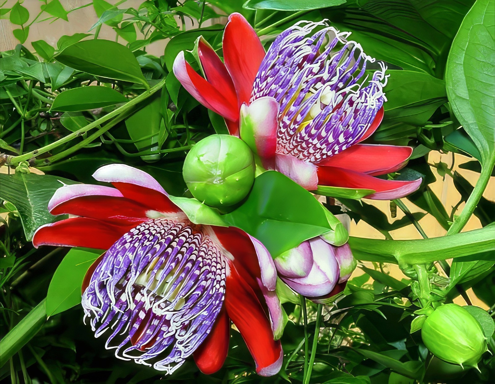 20 GIANT GRANADILLA SEEDS (Passiflora quadrangularis) Passionfruit Flower Plant