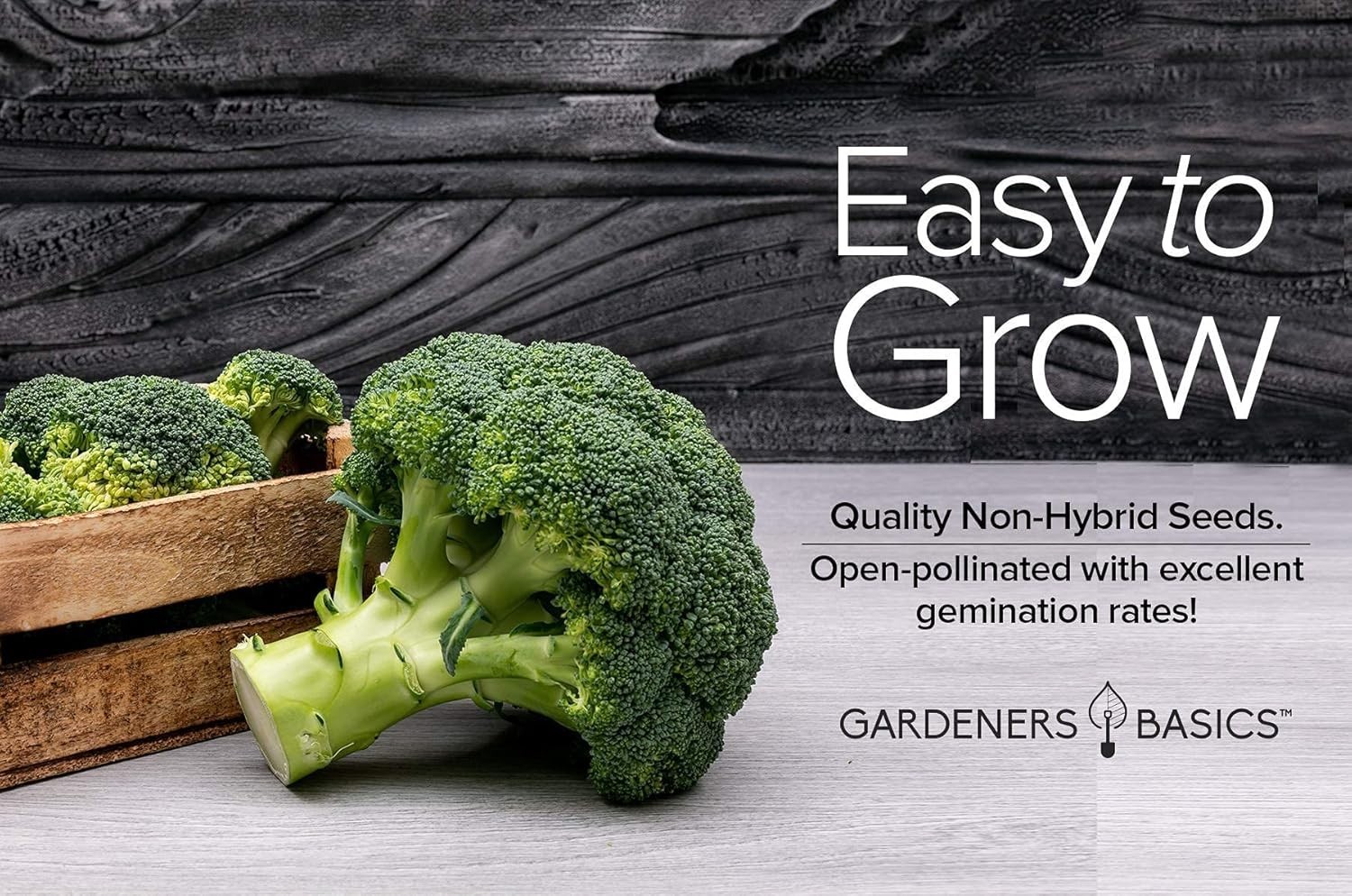 Broccoli Seeds for Planting is A Great Heirloom, Non-GMO Vegetable Variety- 1…