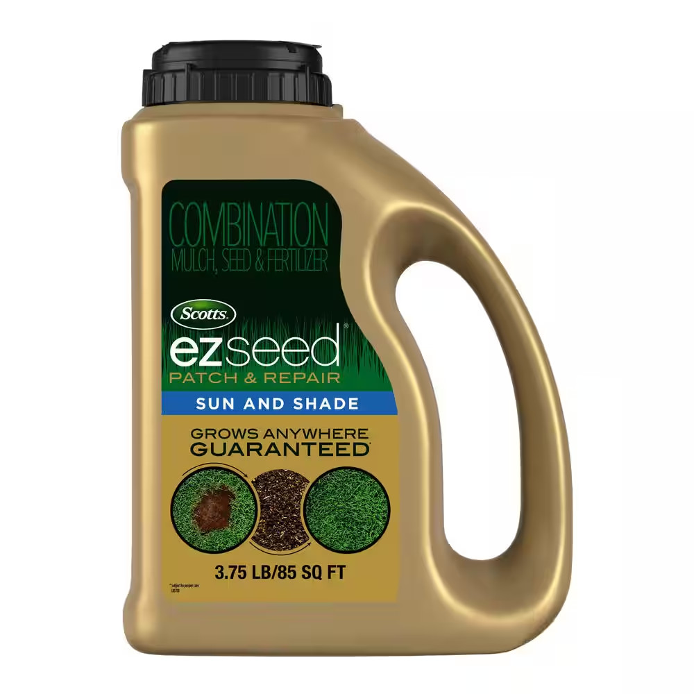 3.75 Lb. EZ Seed Patch & Repair Sun and Shade Mulch, Grass Seed and Fertilizer C