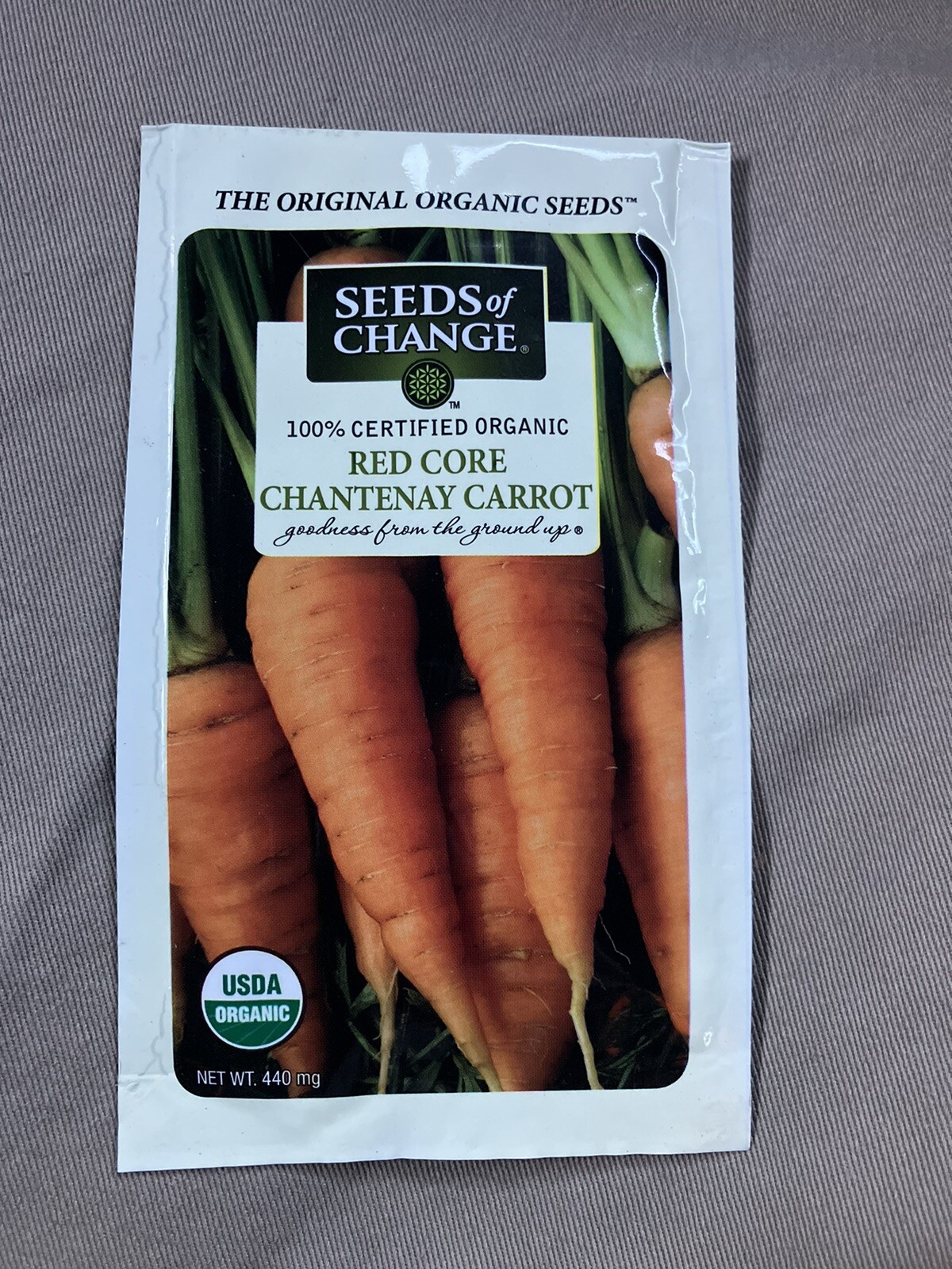 Red Core Chantenay Carrots Seeds Of Change Organic Vegetable Pack