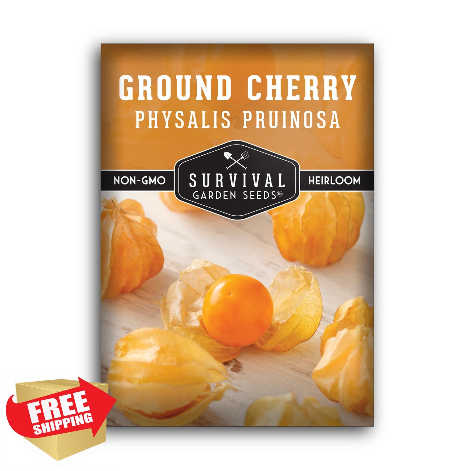 Ground Cherry Seeds Heirloom Cape Gooseberry Golden Berry Planting Pack