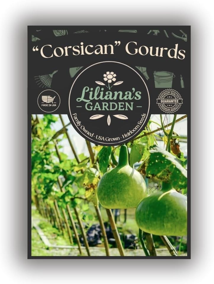 Corsican Gourd Seeds – Hard-Shelled Basket Type Gourds with Thick Walls | |