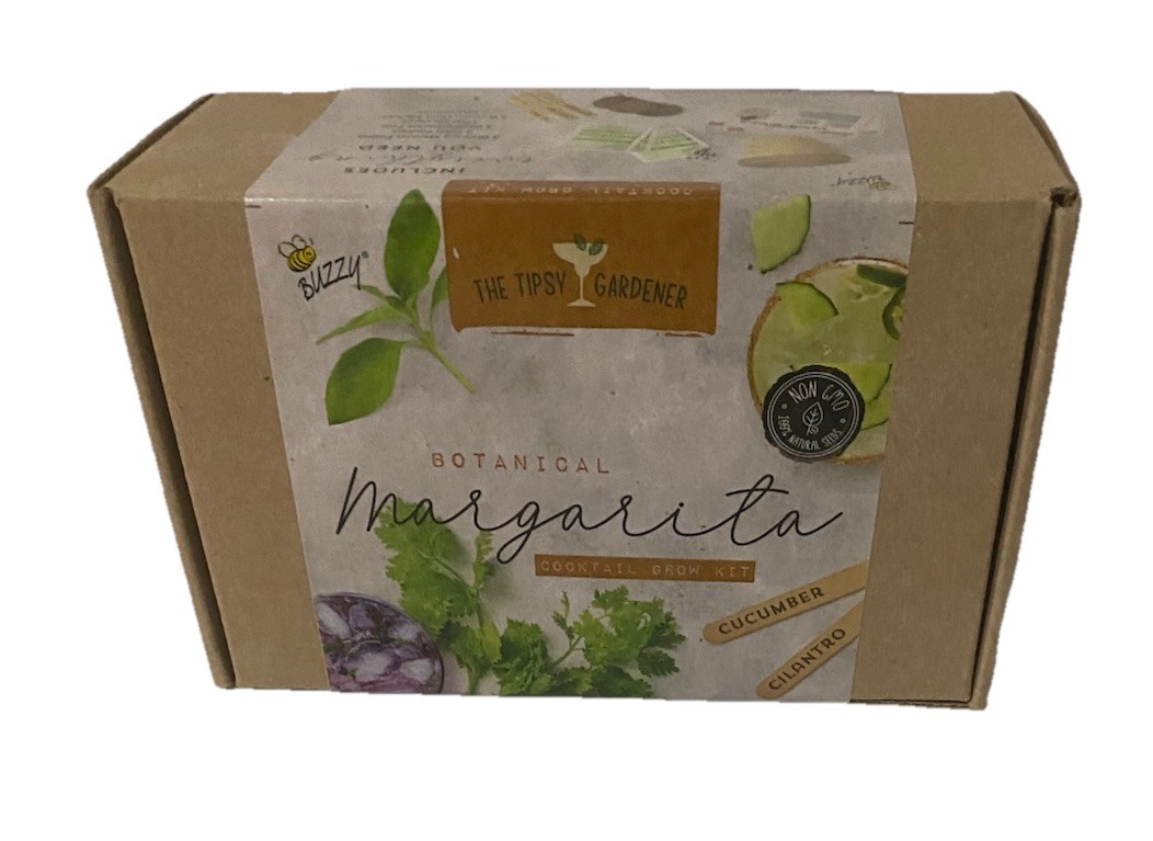 Botanical Margarita Cocktail Grow Kit Cucumber Cilantro Flavor The Tipsy Garden