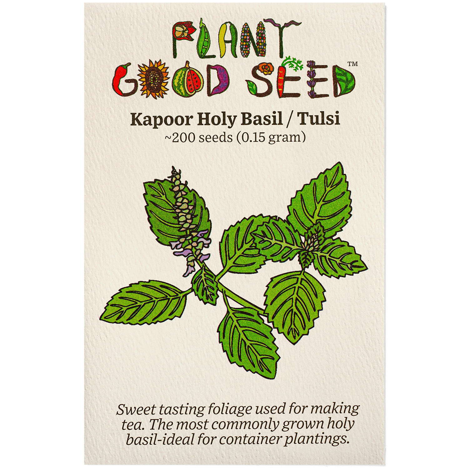 Kapoor Holy Basil / Tulsi Seeds