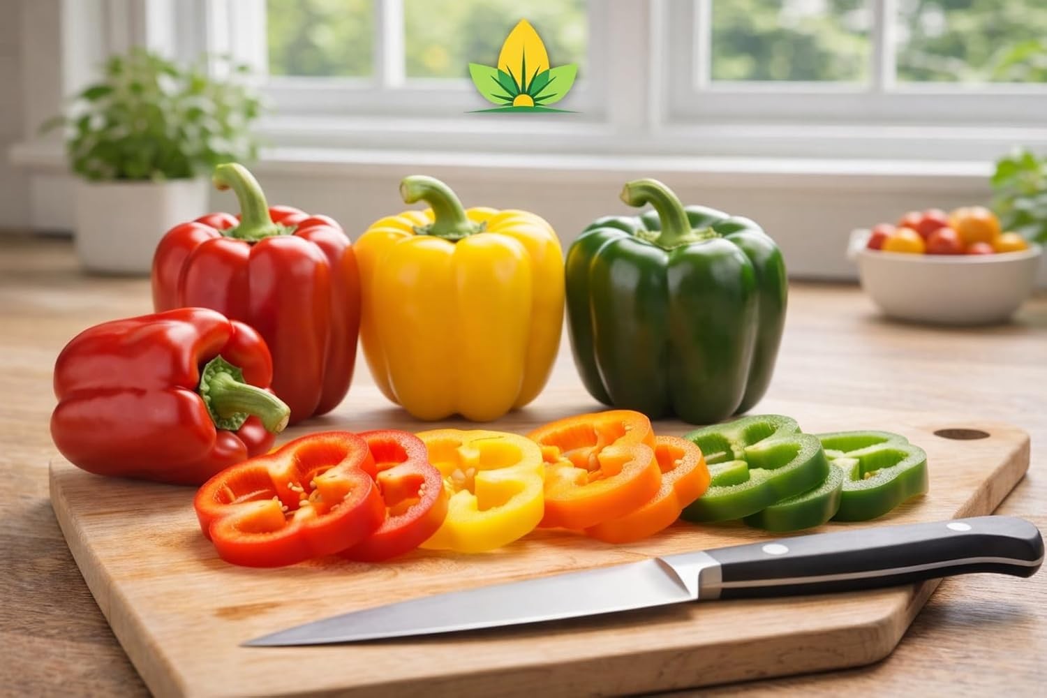 Sweet Bell Pepper Seeds Collection – Red Yellow Orange Green Peppers – Vegetable