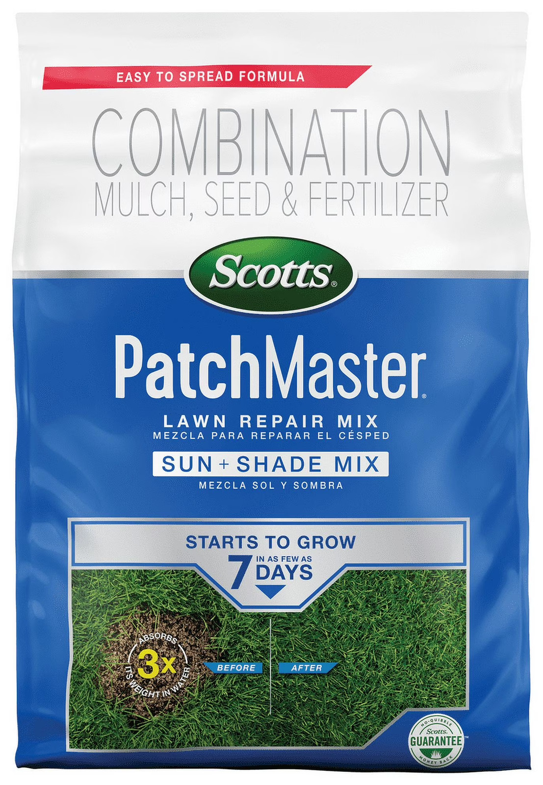 Patchmaster Lawn Repair Mix Sun + Shade Mix, 4.75 Lbs.
