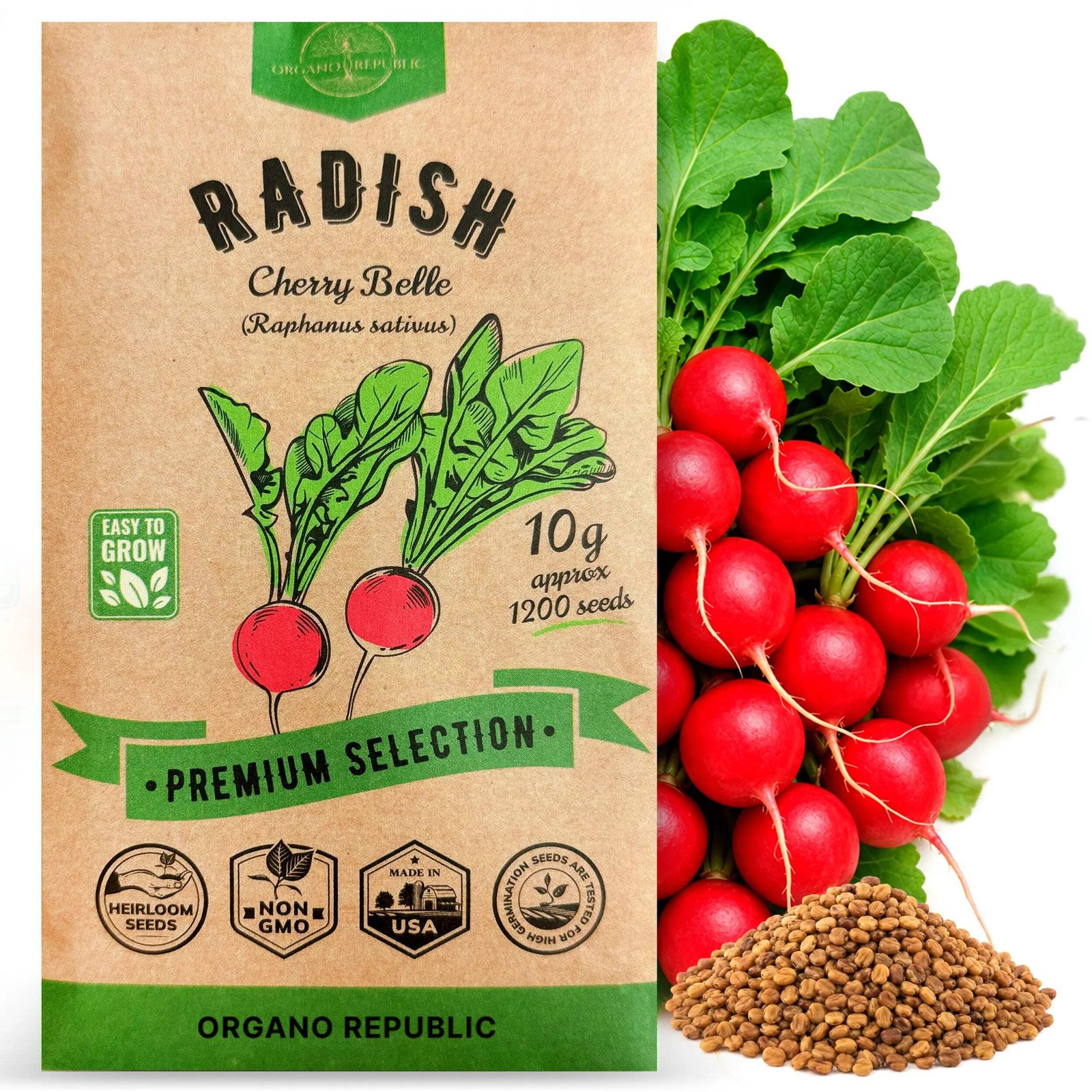 Cherry Belle Radish Seeds