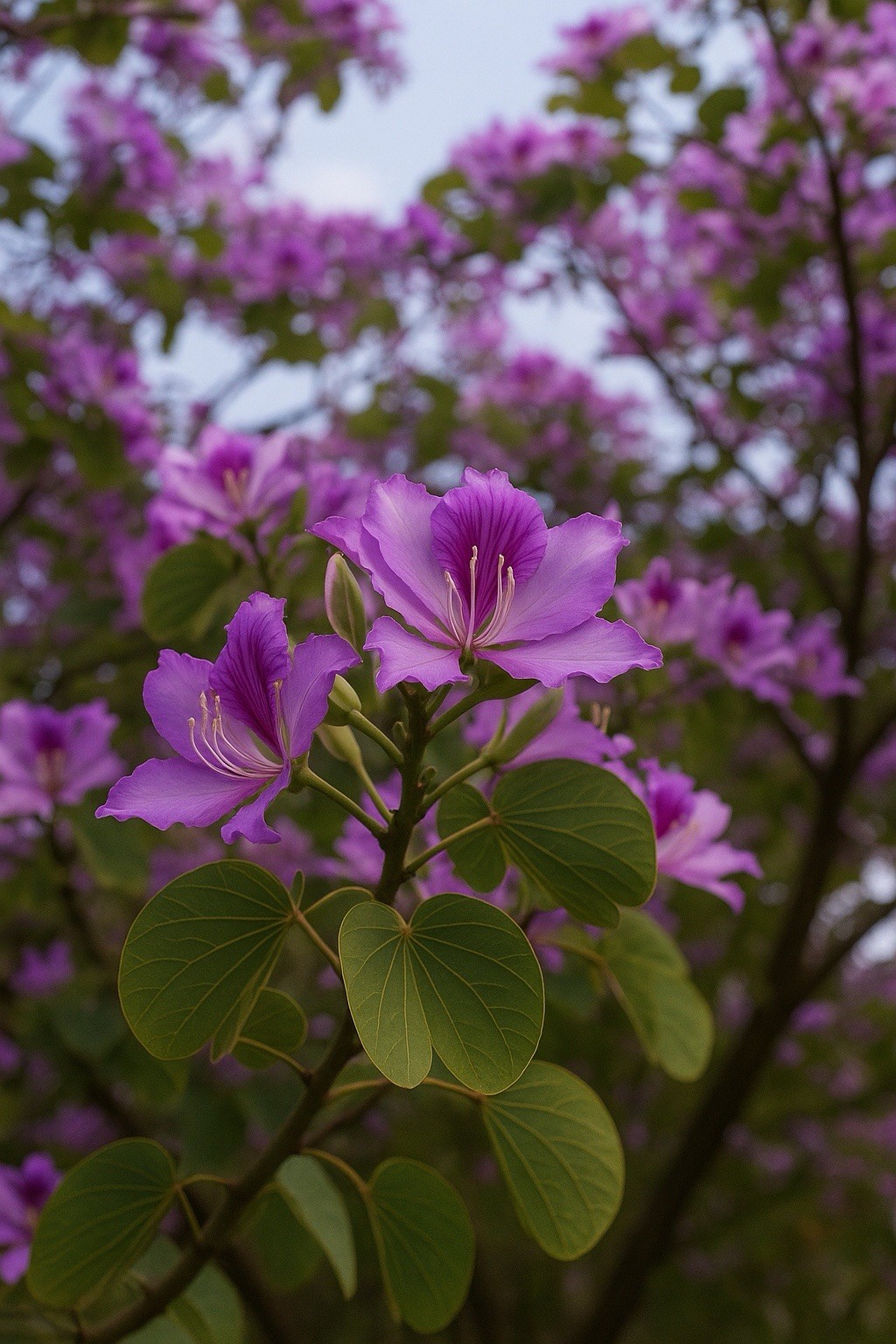 10 + Seeds Purple Pink Orchid Tree Seeds Bauhinia Variegata Fresh Caribbean
