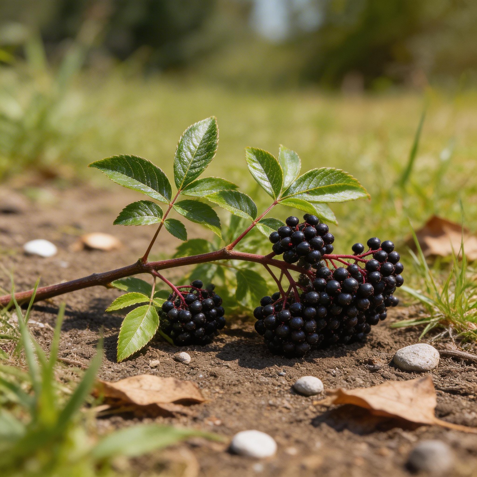 50 Pcs Elderberry Seeds | Home Garden Fruit Shrub Seeds