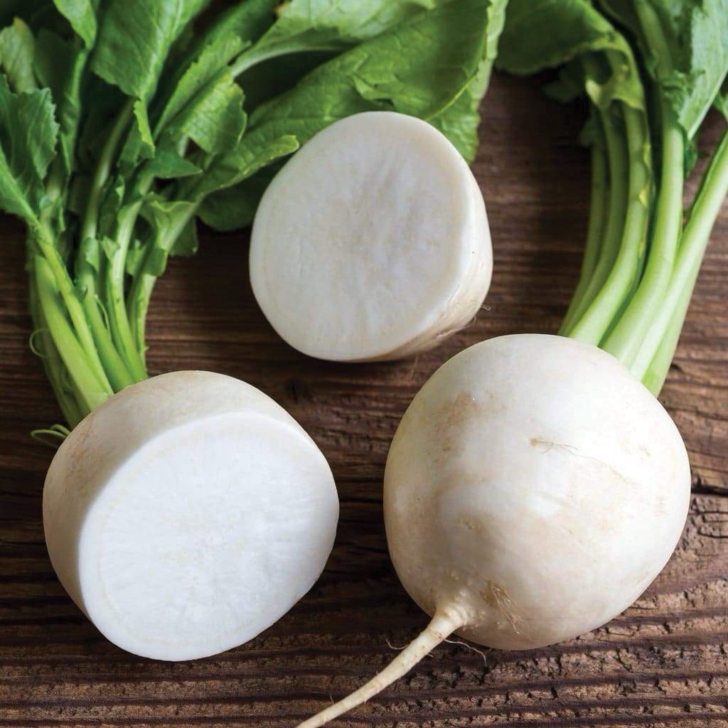 Hailstone Round Radish 100+ Seeds | Heirloom | Organic| Free shipping USA