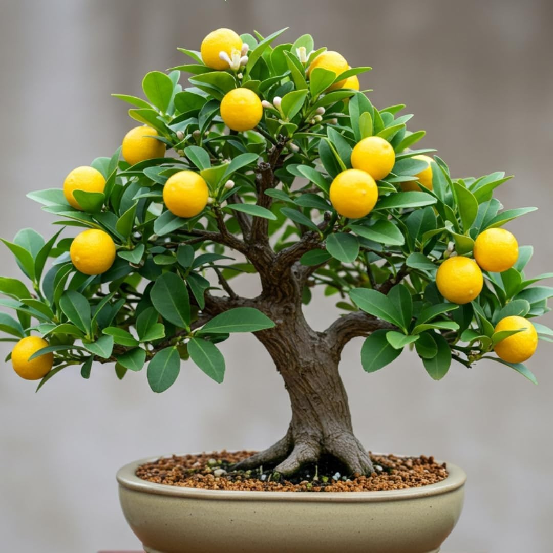 High Germination Dwarf Lemon Bonsai Seeds – 20 Count for Efficient Growth
