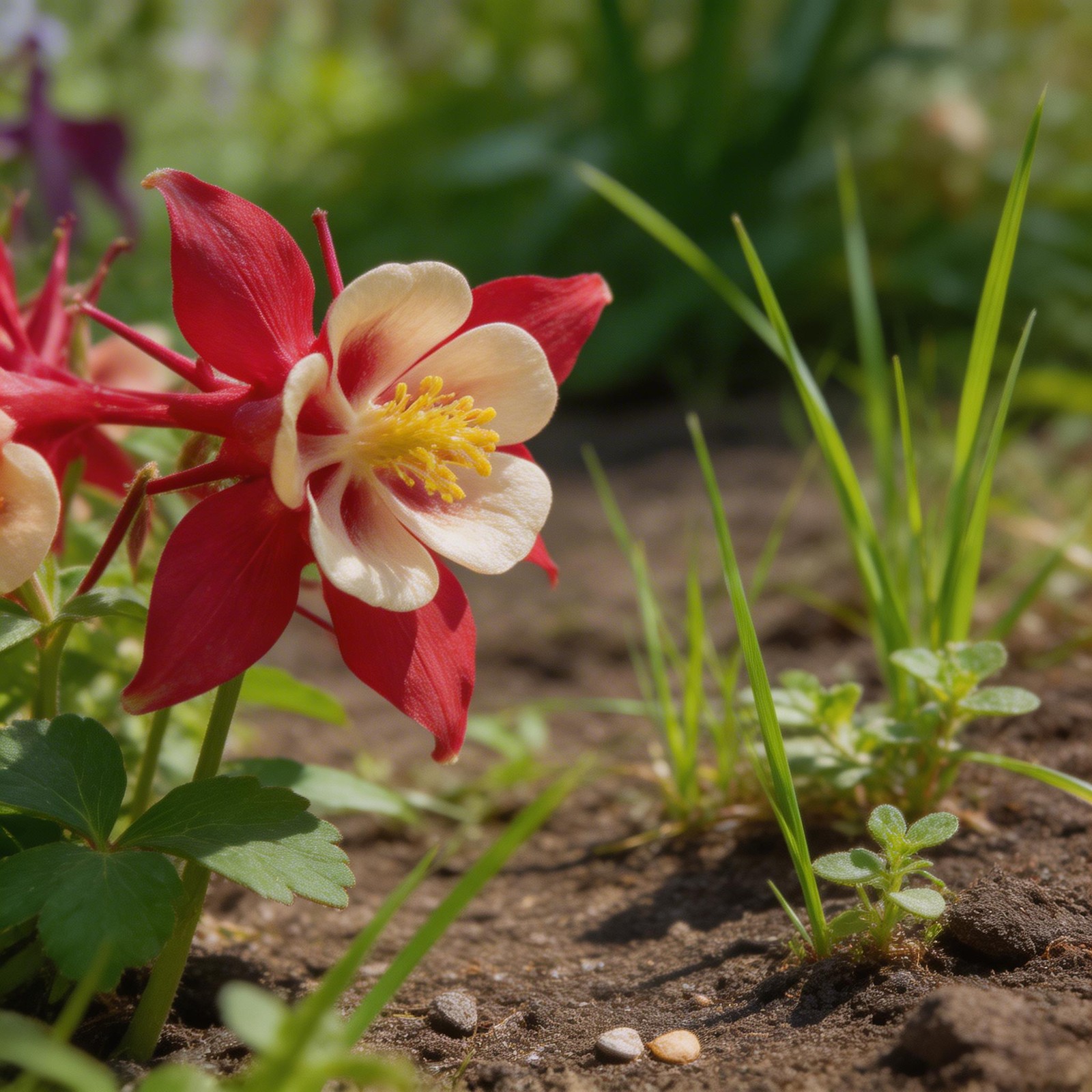 Columbine Flower Seeds 1000PCS Perennial Seeds for Home Garden Border Planting